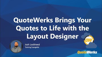 QuoteWerks Brings Your Quotes to Life with the Layout Designer | QuoteWerks Web