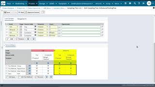 LabVantage - How to work with Sampling Plan - Basic