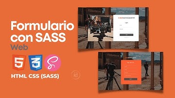 Practica HTML Y SASS (CSS) Con Este Formulario De Ingreso