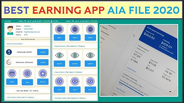 Earn 500$ Per Month || Kodular Earning App AIA File