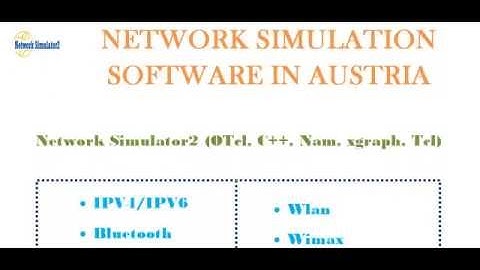 NETWORK SIMULATION SOFTWARE IN AUSTRIA
