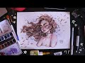 Things I've Learnt About Watercolours • Painting Process Video