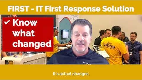 Evolven + PagerDuty Integration | FIRST - IT First Response Solution