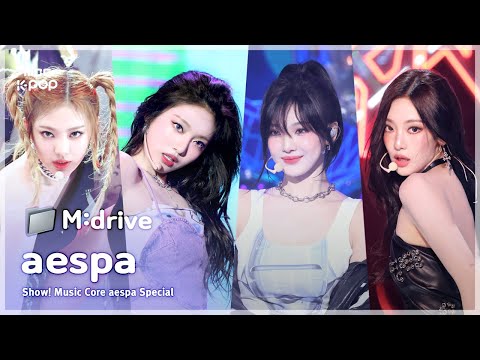 Aespa 에스파 Zip Black Mamba부터 Rich Man까지 Show MusicCore