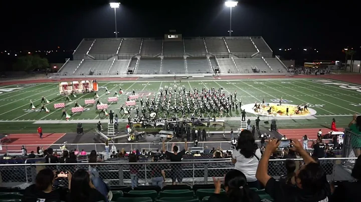 10-3-25 PSJA N Raider band halftime performance - "On Top of Spaghetti"