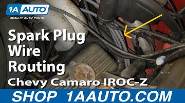 Plug Wire Route on a Z28 IROC-Z Trans AM or Formula 305 or 350 V8