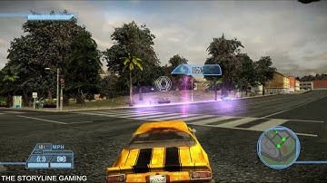 Transformers: The Game - Autobots Side Mission "Race" Level 1 (The Suburbs) - Gameplay
