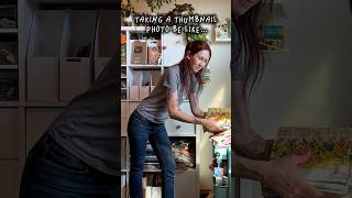 Taking YouTube thumbnail photos…