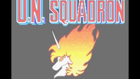 Intro-Demo - U.N. Squadron (Europe, SNES)