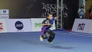 Indonesia Wushu All Games 2021 || Clara Abigail || Dao Shu Girls Group C Juara 1