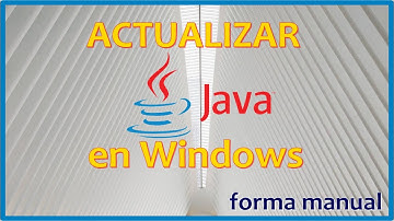 como actualizar java en windows | forma manual