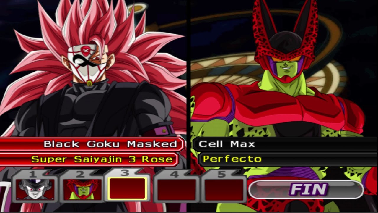 Dragon Ball Z Budokai Tenkaichi 3 MODS - Black Goku SS3R vs Black