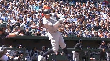 Aaron Judge doing the “Lag Drill”. @MLB