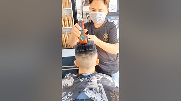 hướng dẫn cắt đầu đinh vuông mới nhất2025 #tocngantambencatbinhduong tóc ngân tâm bến cát Bình Dương