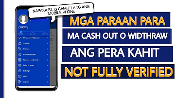 Can you cash in without being verified GCash?
