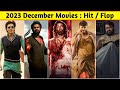 2023 december movies final box office collection  hit or flop dunki animal salaar