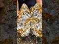 The process of finding gold | finding gold in bedrock fragments | finding gold nuggets worth $2500