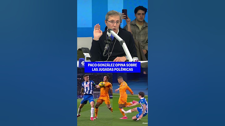Paco González opina sobre las jugadas polémicas del Espanyol 1-0 Real Madrid