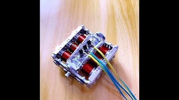 Six-cylinder Horizontally Opposed Engine Model