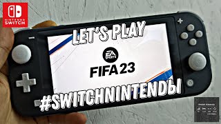 Играем в FIFA 23 Legacy Edition на Nintendo Switch Lite
