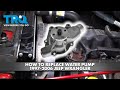 How to Replace Water Pump 1997-2006 Jeep Wrangler