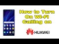 How to turn on WIFI calling on Huawei (VoWifi)