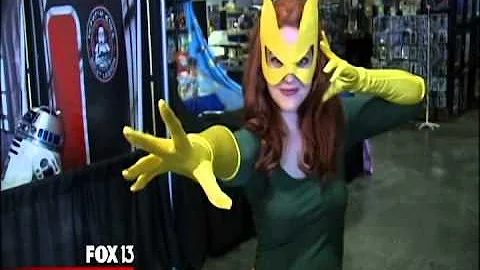 Samantha for Tampa Bay Comic Con on Fox News