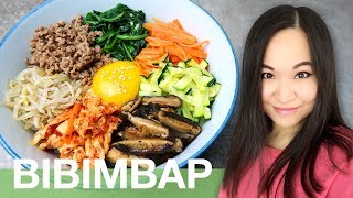 REZEPT: Bibimbap selber machen | koreanisches Reisgericht kochen