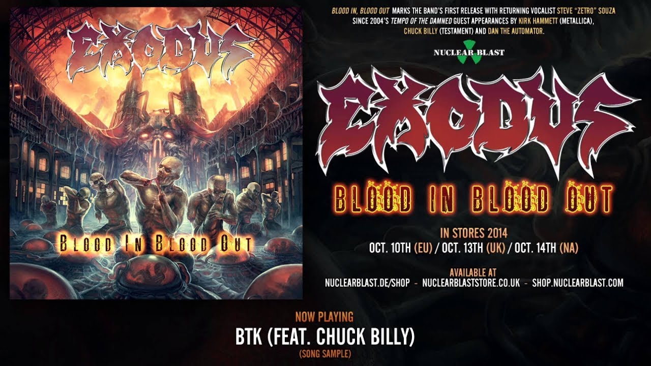 ⁣EXODUS - Blood In, Blood Out (OFFICIAL ALBUM TEASER)