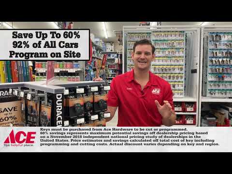 Видео: Ace Hardware нөөц түлхүүр хийдэг үү?