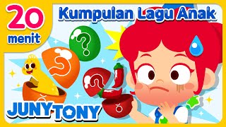 Makan Permen WarnaWarni | Lagu Warna dan Lainnya | Lagu Anak Anak | JunyTony Bahasa Indonesia