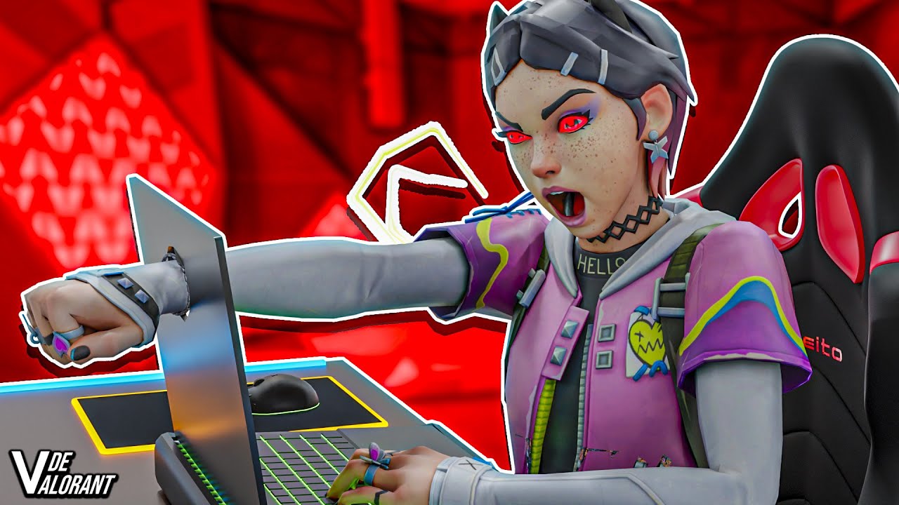 Maiores RAGES no Valorant... - YouTube