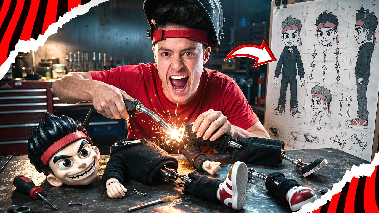 CONSTRUÍ O NOVO BONECO DO ENALDINHO