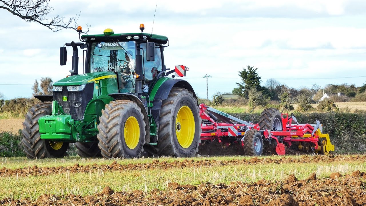 PÖTTINGER Terria 4030 & Grassmen's 7310r John Deere YouTube