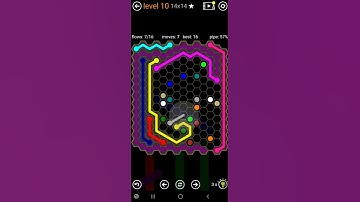 How To Solve Flow Free Hexes Premium 14x14 Mania Level 10 Board Walk Through Solution Walkthrough
