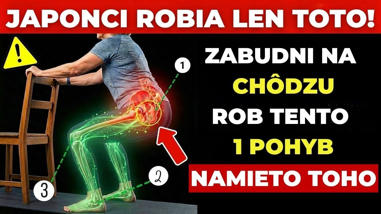 JAPONCI ROBIA LEN TOTO! ZABUDNI NA CHÔDZU – ROB TENTO 1 POHYB PO 60 | SilníaZdraví