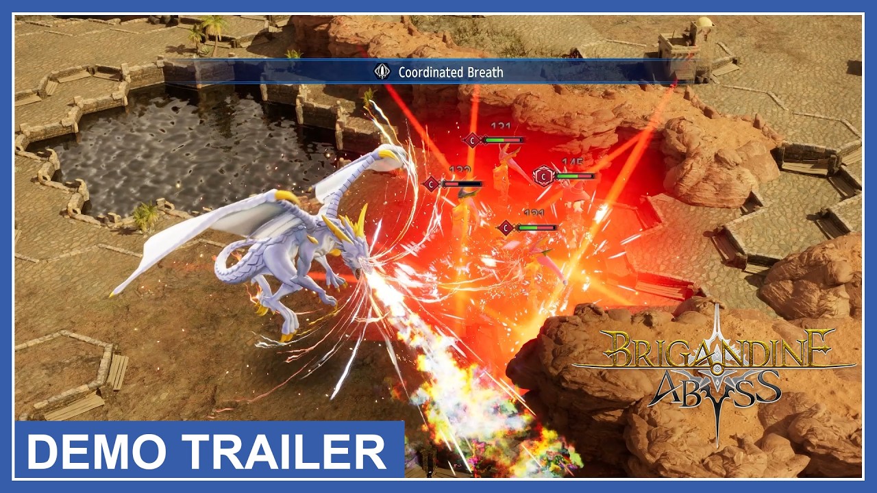 BRIGANDINE ABYSS official Steam demo trailer preview