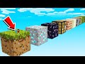 Ich springe auf riesen minecraft block challenge