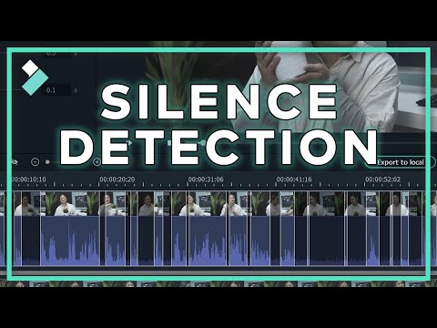 New Add-on on Wondershare Filmora X: Silence Detection