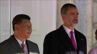 Recibimiento Oficial a Su Excelencia el presidente de la República Popular China, Xi Jinping