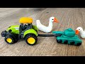 Tractor Tank and Geese - Toys Cars - Cartoon City of Cars 392 series