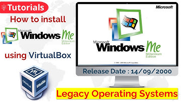 How to install Microsoft Windows ME using VirtualBox | Virtual Machine Windows ME | Legacy OS