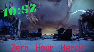 Zero Hour Heroic Speedrun [Solo] WR 10:52 | 2.8.0+