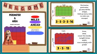 AREA + PERIMETER SONG! / Educational Math Song for Children/Kids