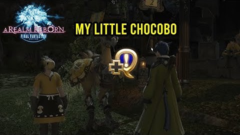 FFXIV My Little Chocobo