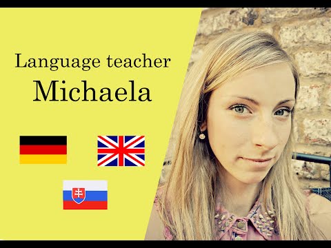 Михаела / ПРЕПОДАЕТ Английский, Словацкий Михаела / ПРЕПОДАЕТ Английский, Словацкий