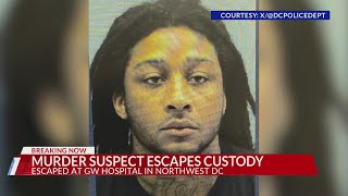 Suspect escapes custody at George Washington Hospital in DC