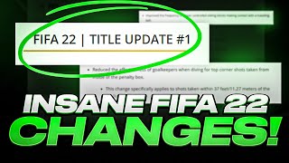 THIS UPDATE COMPLETELY CHANGES FIFA 22! | FIFA 22 ULTIMATE TEAM