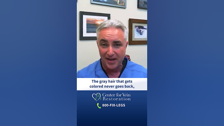 How is vein disease like gray hair? #shorts