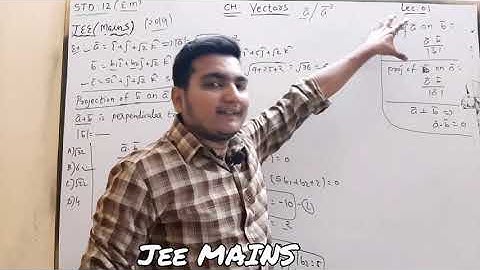 CLASS 12 CHAPTER VECTORS LECTURE 1 MATHS JEE BY BANDISH SIR AARADHYA CLASSES GUJRATI MEDIUM